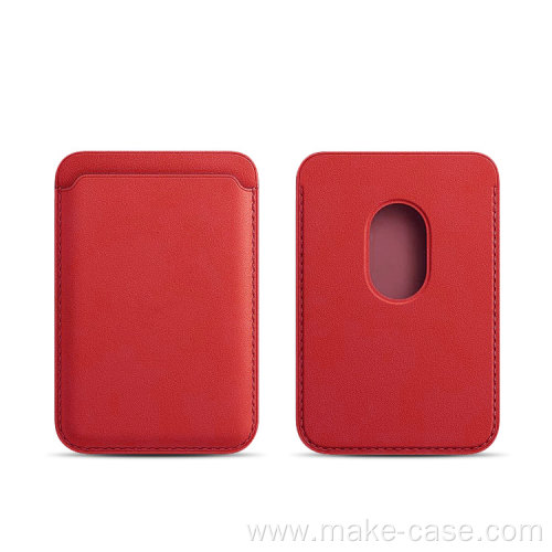 Strong Magnet Slim Genuine Leather Case